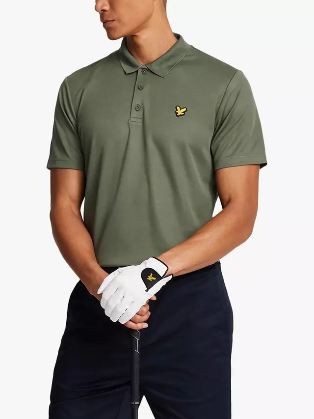 

Поло Lyle & Scott Golf Tech, цвет cactus/green