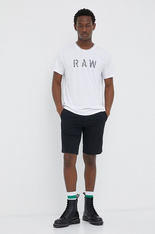 

Футболка G-Star из необработанного хлопка G-Star Raw, белый