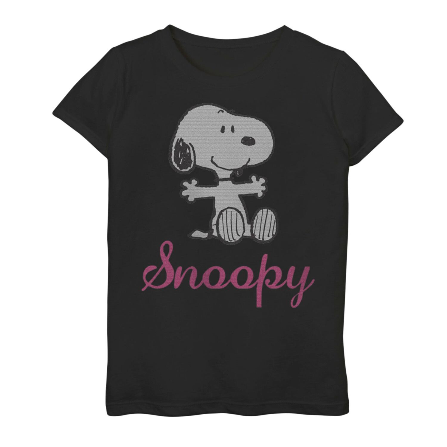 

Футболка Peanuts Snoopy с рисунком «большие объятия» для девочек 7–16 лет Licensed Character