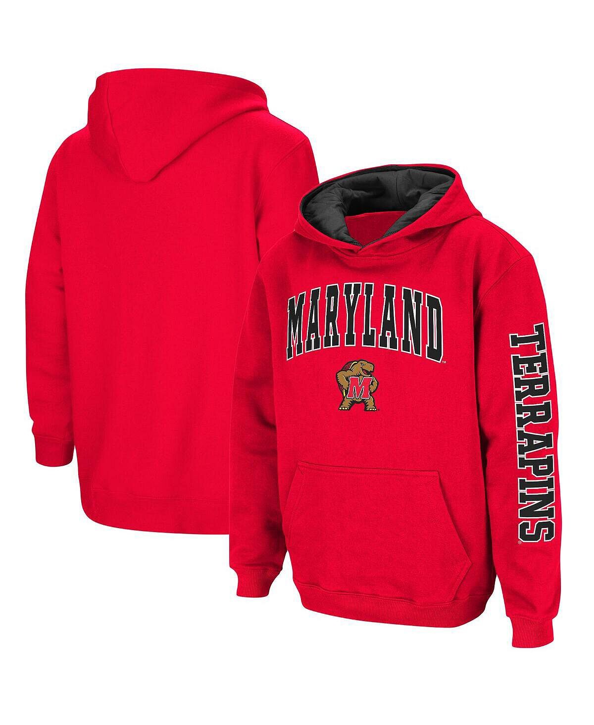 

Красный пуловер с капюшоном Big Boys Maryland Terrapins 2-Hit Team Colosseum