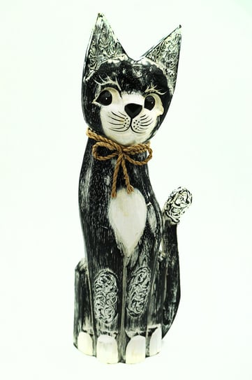 цена Деревянная фигурка котенка, 40 см, украшение Jakarta