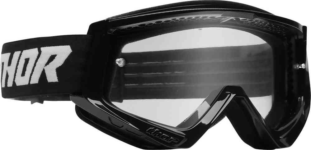 Молодежные очки для мотокросса Combat Racer Thor, черно-белый