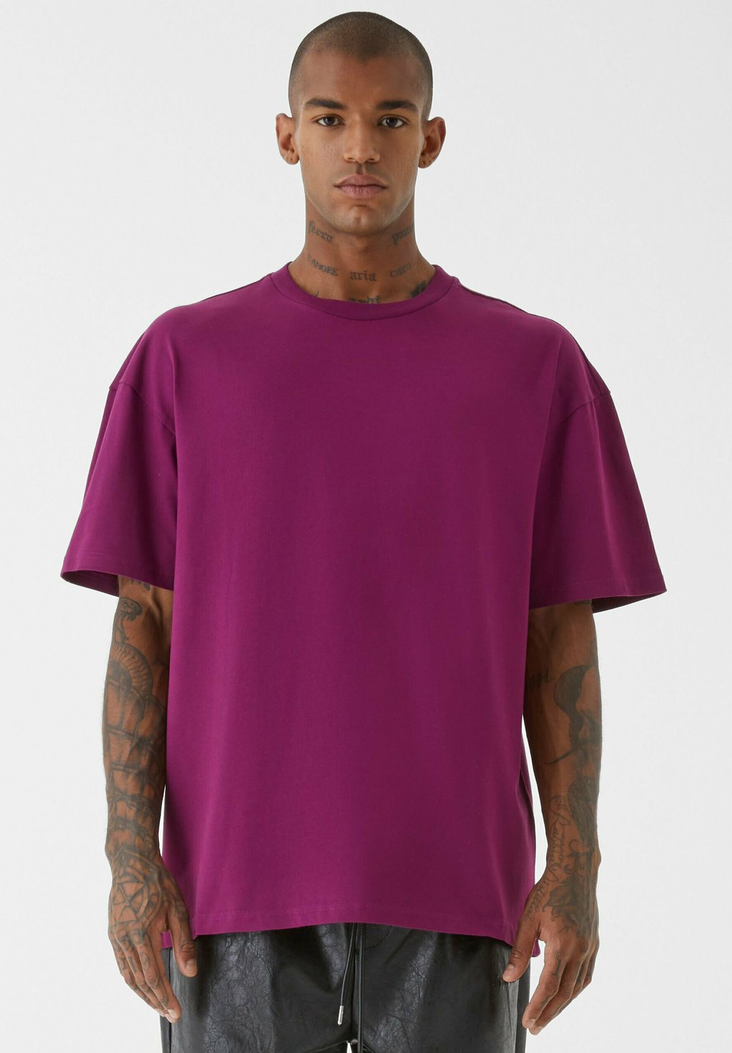 Базовая футболка Blank 9N1M SENSE, цвет aubergine