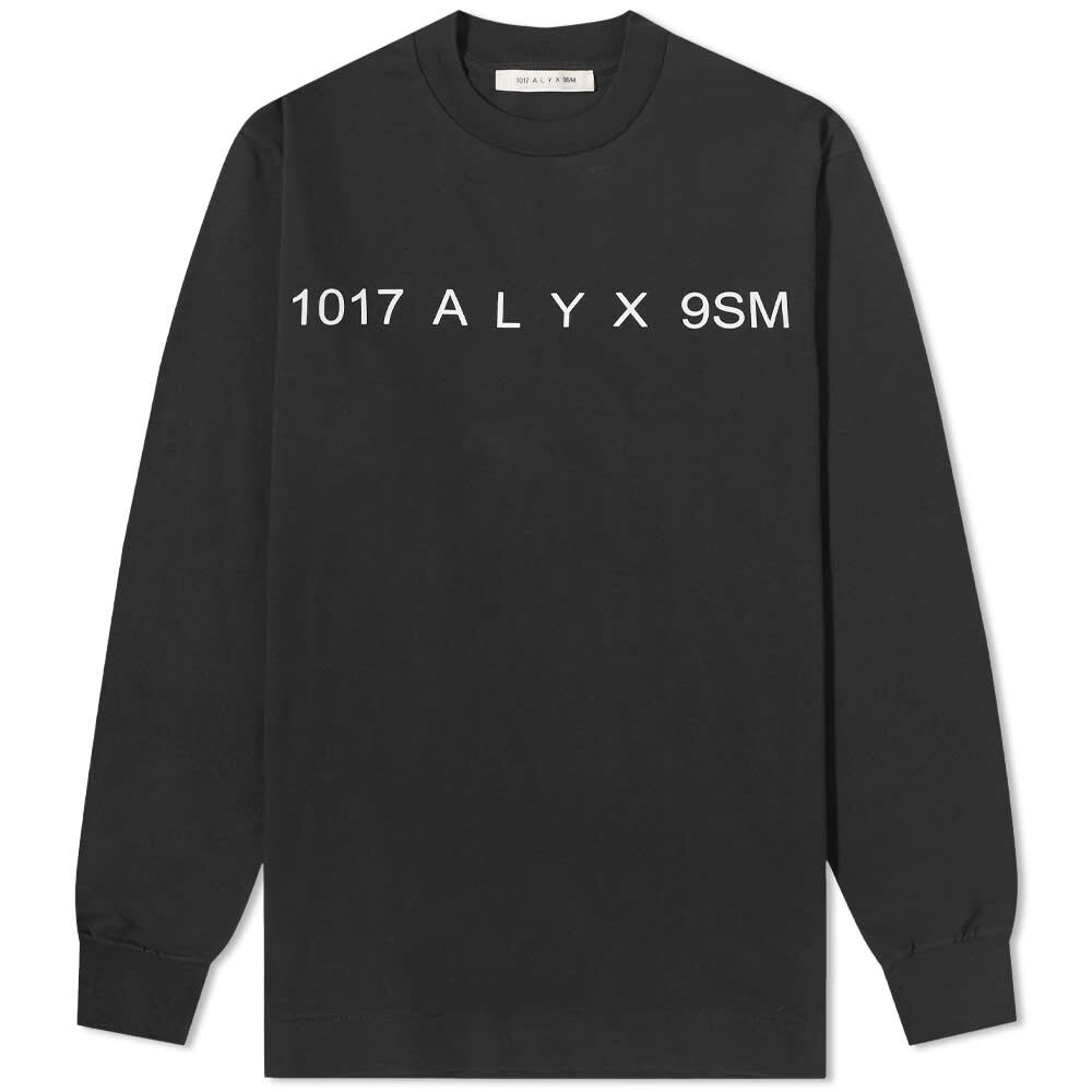 

Футболка 1017 ALYX 9SM Long Sleeve Logo Tee, Черный