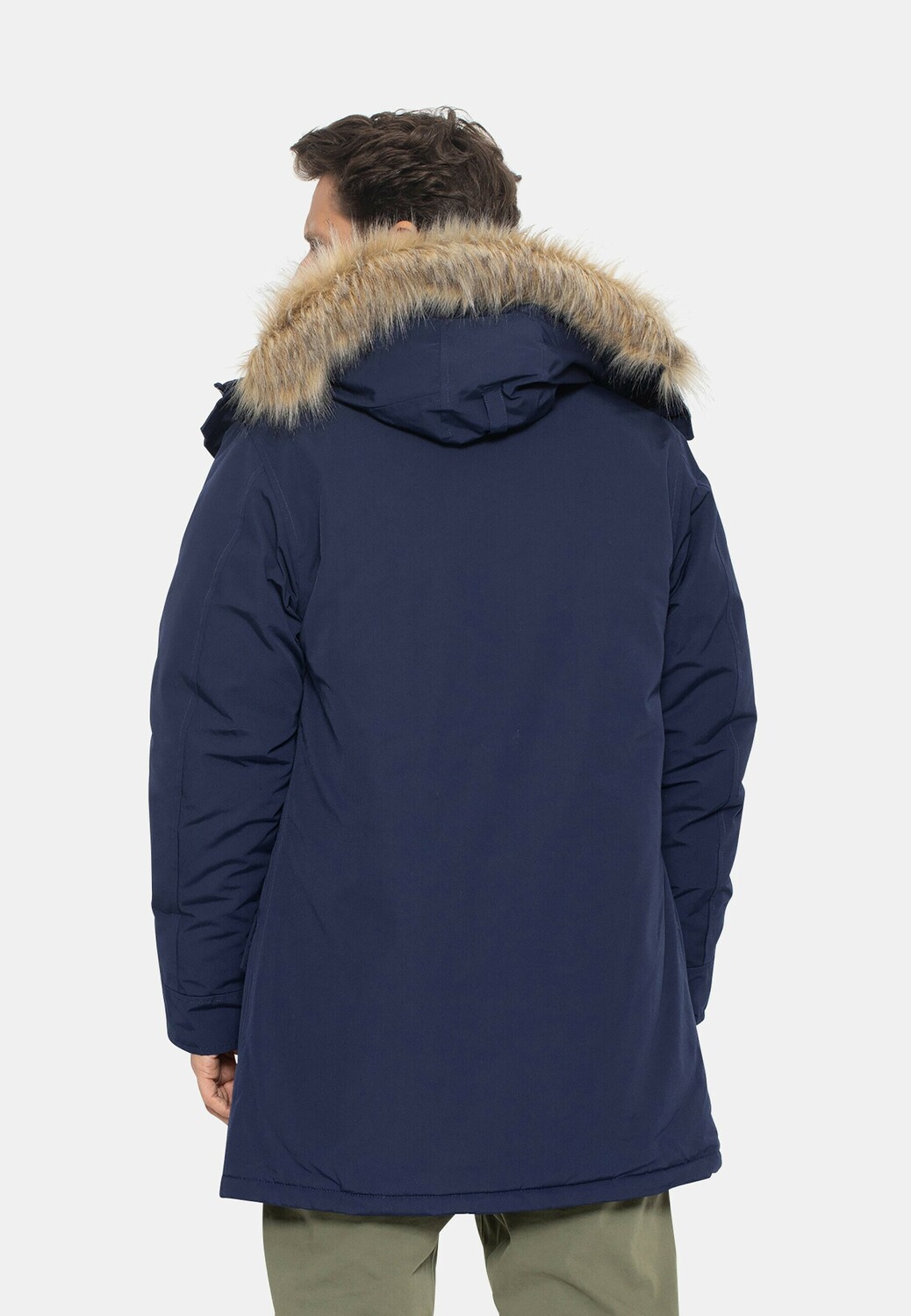 

Пальто зимнее North Wood, синий