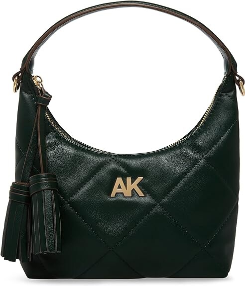 

Стеганая сумка через плечо Anne Klein, темно-зеленый
