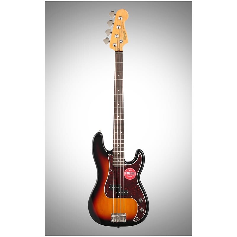 

Басс гитара Squier Classic Vibe '60s Precision Bass, with Laurel Fingerboard, 3-Color Sunburst