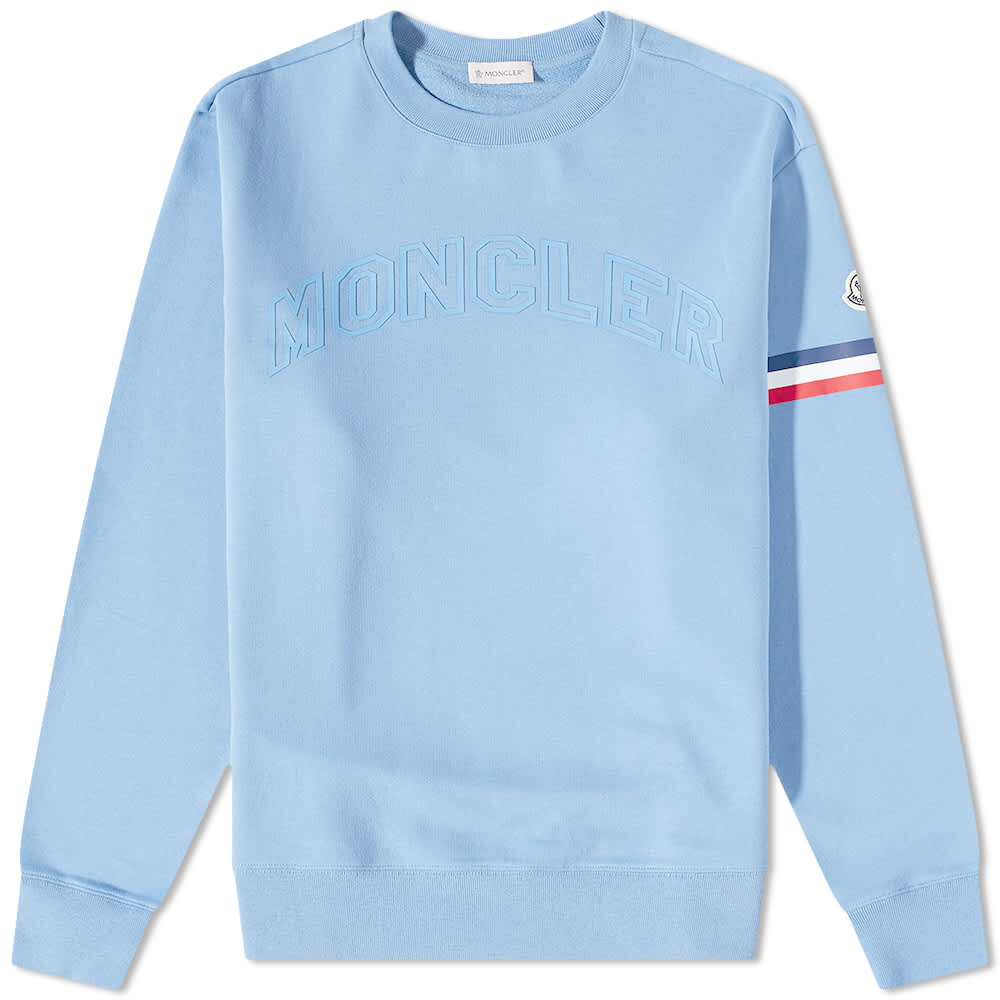 

Толстовка Moncler Tricolor Tape Crew Sweat