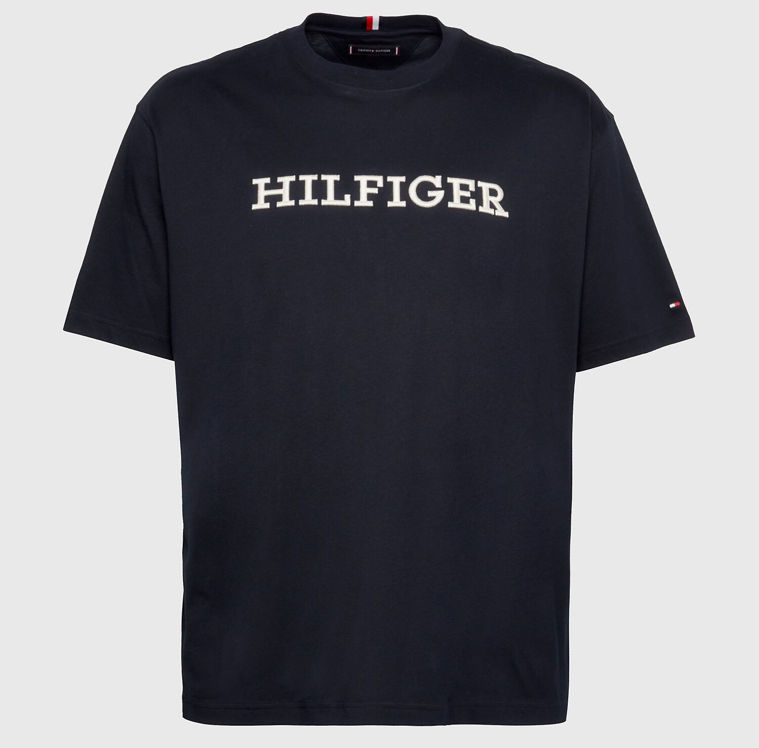 

Футболка Tommy Hilfiger Big And Tall Monotype, темно-синий