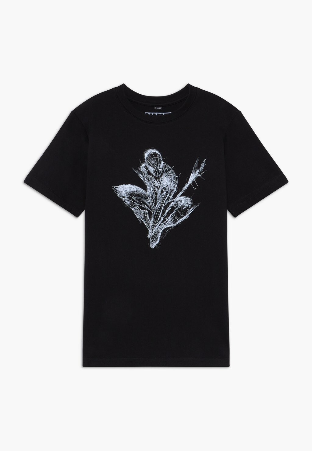 

Футболка с принтом KIDS SPIDERMAN SCRATCHED Mister Tee, цвет black