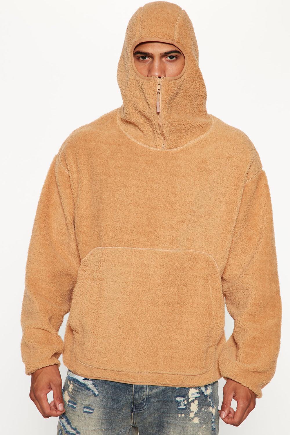 

Пуловер Fashion Nova FNMK232, кэмел