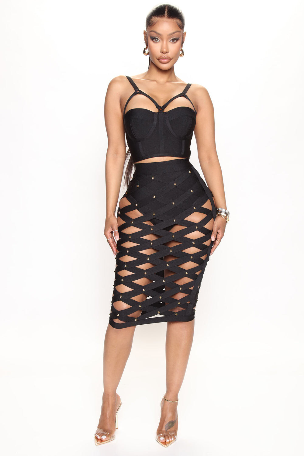 

Юбка Fashion Nova ASK6299, черный
