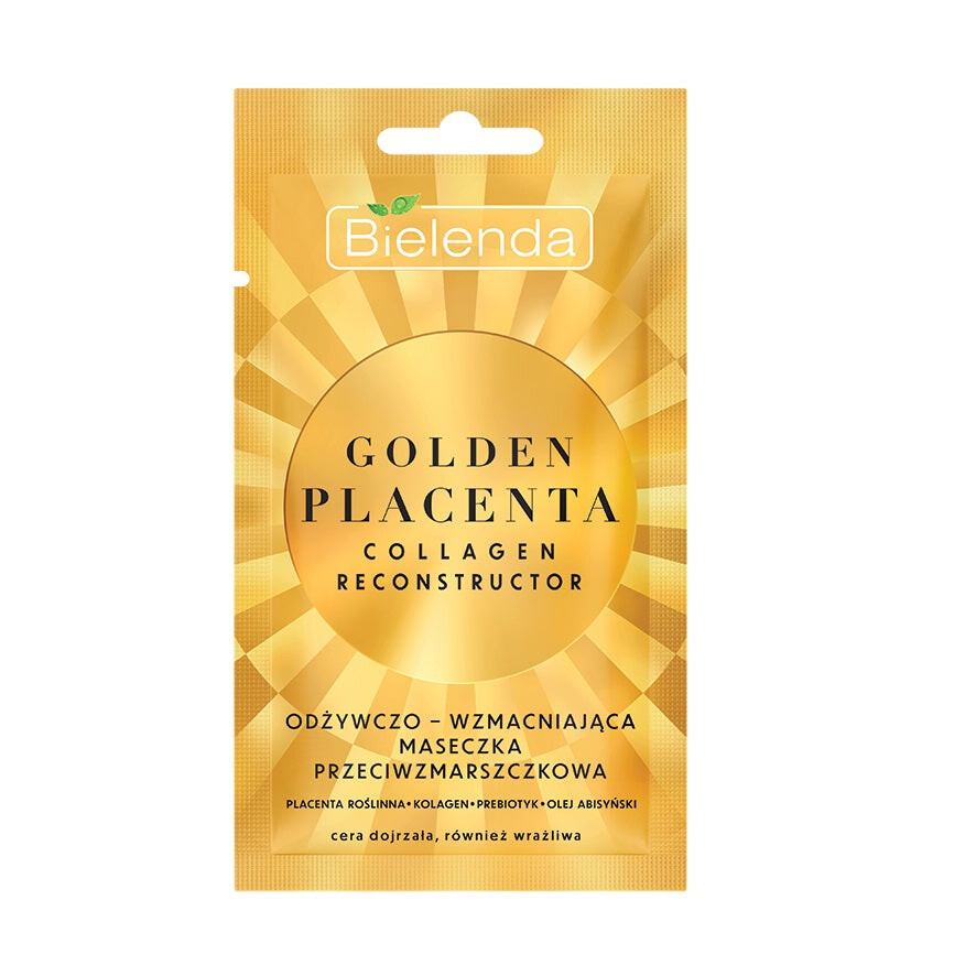

Bielenda Golden Placenta питательная и укрепляющая маска против морщин 8г
