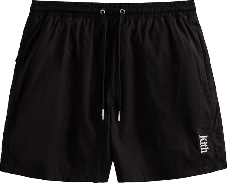 

Шорты Kith Nylon Active Short 'Black', черный