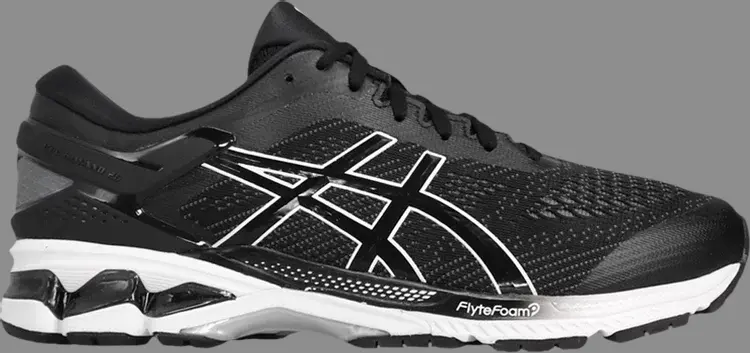 gel kayano 26 black white Asics CDEK.Shopping