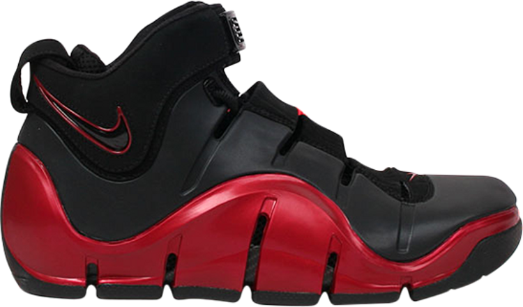 Кроссовки Nike Zoom LeBron 4 'Black Crimson', черный