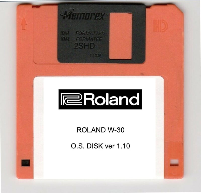 

Загрузочный диск операционной системы ROLAND W-30 v1.10 Boot OS - Продавец из США! НОВЫЙ