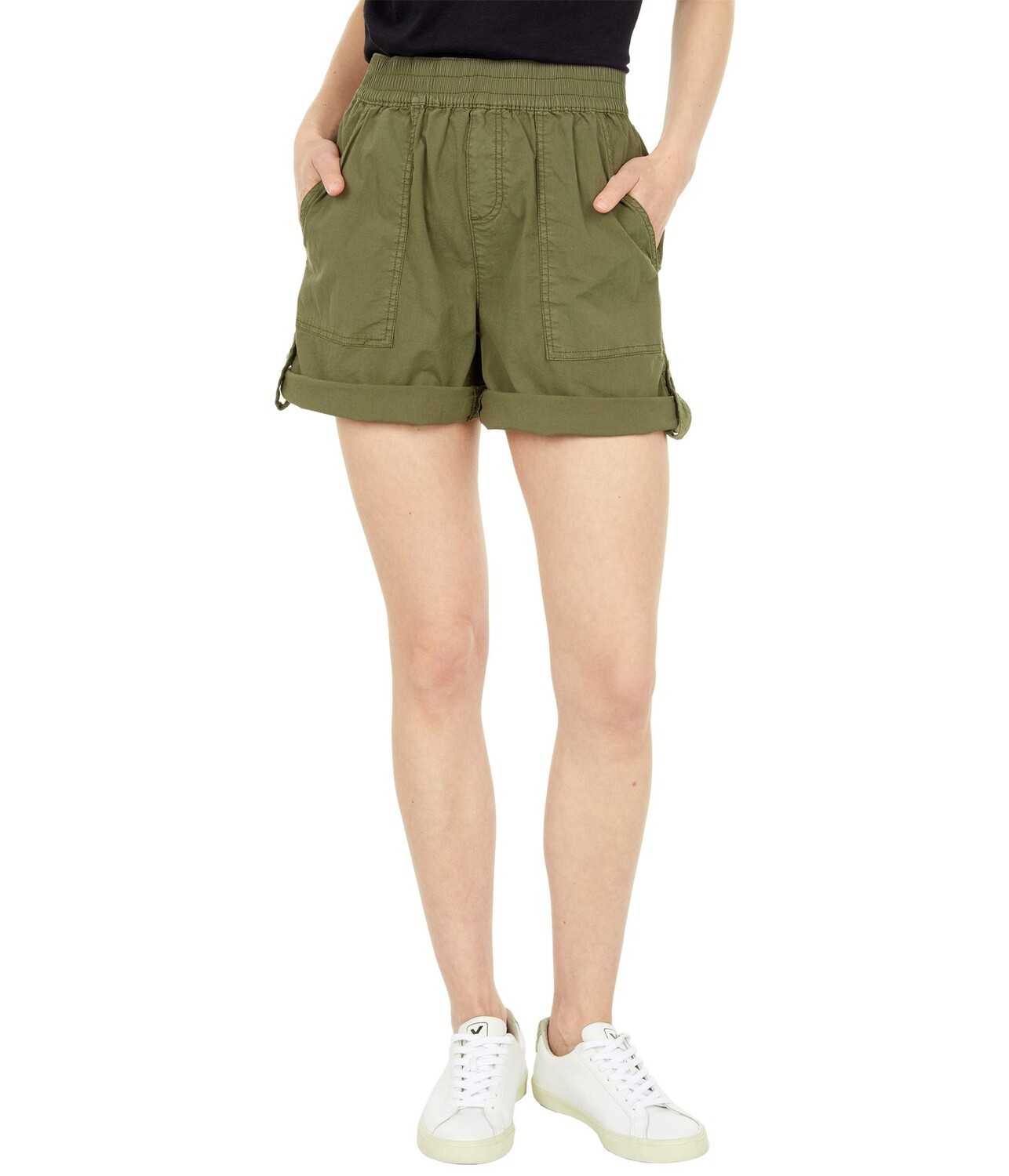 Шорты Sanctuary, Trail Blazer Shorts in Stretch Cotton Poplin organic green capsicum 500 g