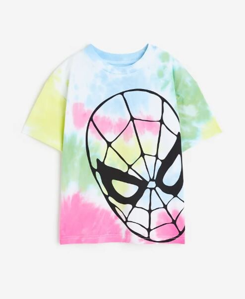 

Футболка с принтом H&M Kids Spider Man Print, мультиколор