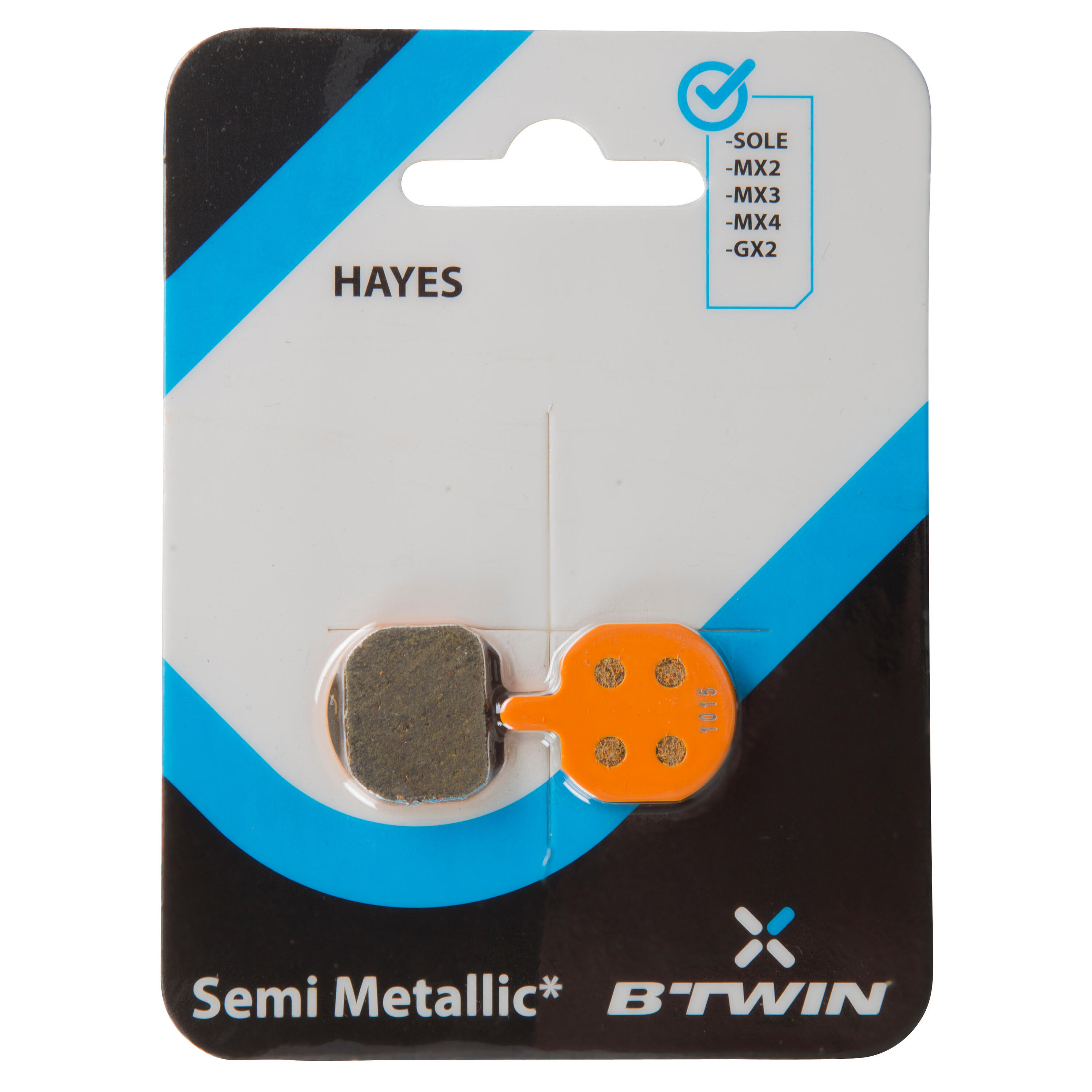 Колодки дискового тормоза Hayes MX2/3/4/5 DECATHLON baradine колодки для диск торм ds 26s sintered hayes sole hydraulic mx2 mx3 mx4 gx2 and sole mechanical