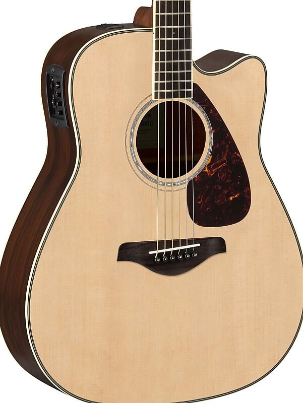 

Гитара Yamaha FGX830C Dreadnought в разрезе FGX830C Dreadnought Cutaway Guitar