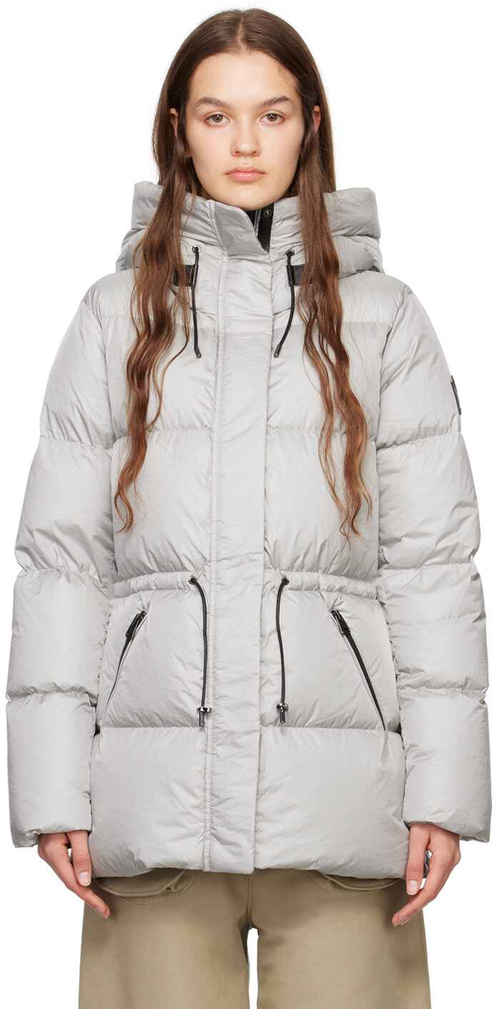 

Серый пуховик Freya Mackage