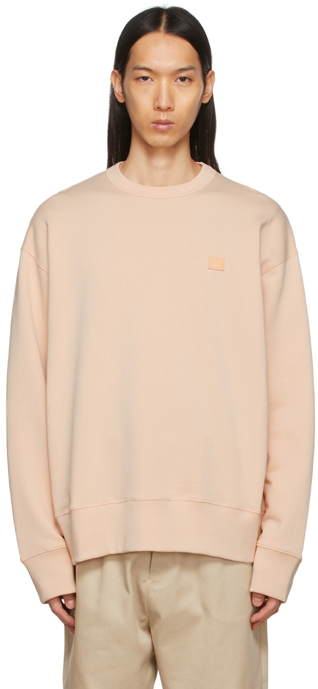 

Розовый свитшот с круглым вырезом Acne Studios