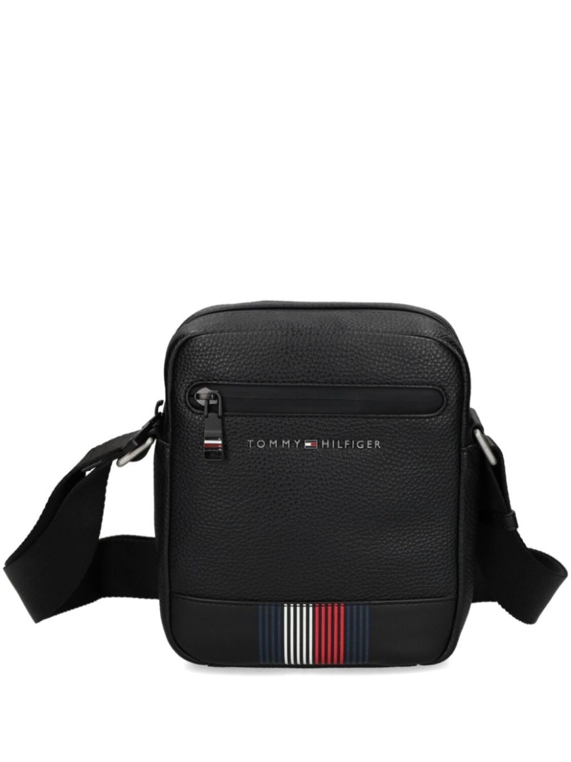 

Сумка-мессенджер с логотипом Tommy Hilfiger, черный