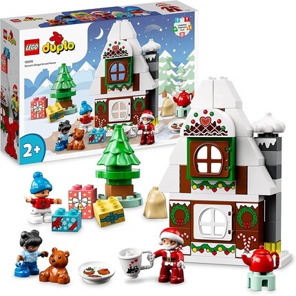 

Конструктор Lego 10976 Duplo пряничный домик с фигуркой Санта-Клауса
