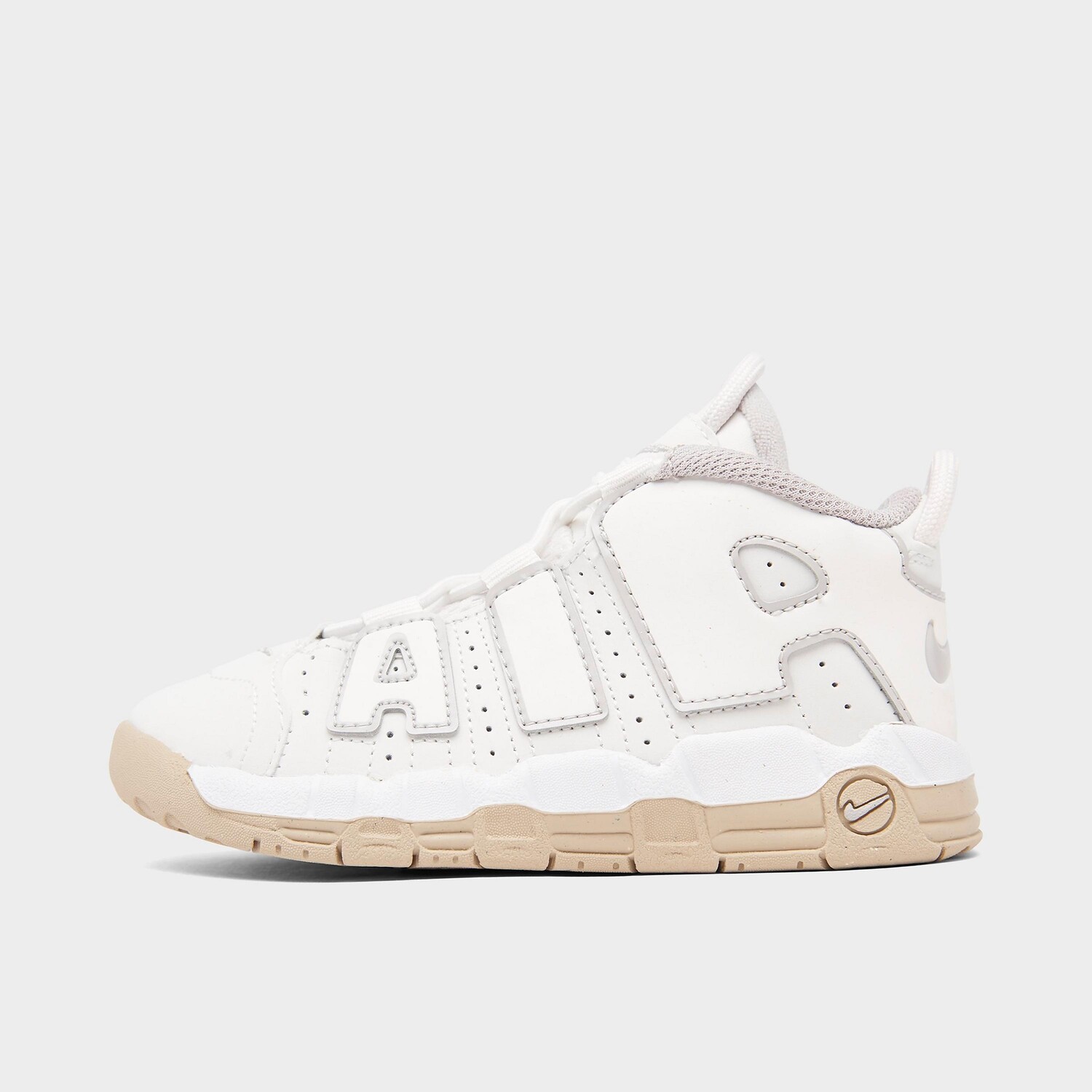 

Детские баскетбольные кроссовки Nike Air More Uptempo для малышей, белый