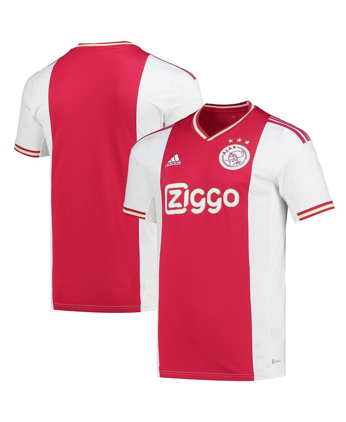 

Мужская красная домашняя копия джерси ajax 2022/23 adidas, красный