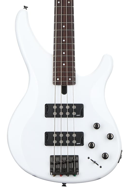 Yamaha TRBX304 4-струнная электрическая бас-гитара - белая TRBX304 4-String Electric Bass Guitar