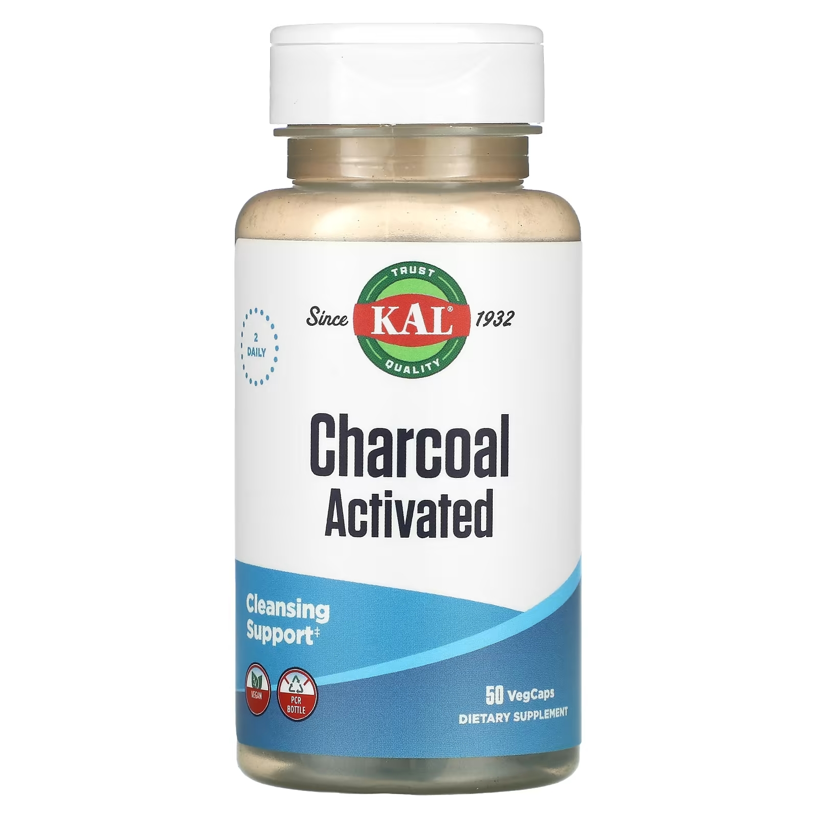 KAL активированный уголь 280 мг, 50 растительных капсул kal астаксантин 5 мг 60 растительных капсул