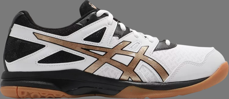 Лимитированные кроссовки gel task 2 'white pure gold' Asics, белый - фото