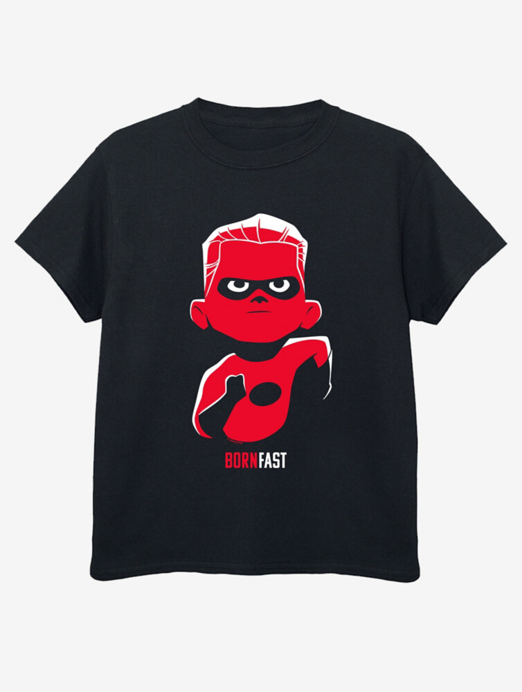 

Черная футболка NW2 The Incredibles Incredible Son Kids George., черный