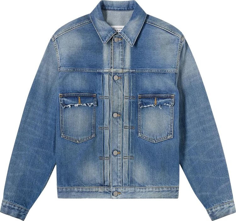 

Куртка Maison Margiela Denim Jacket 'Vintage Wash', синий