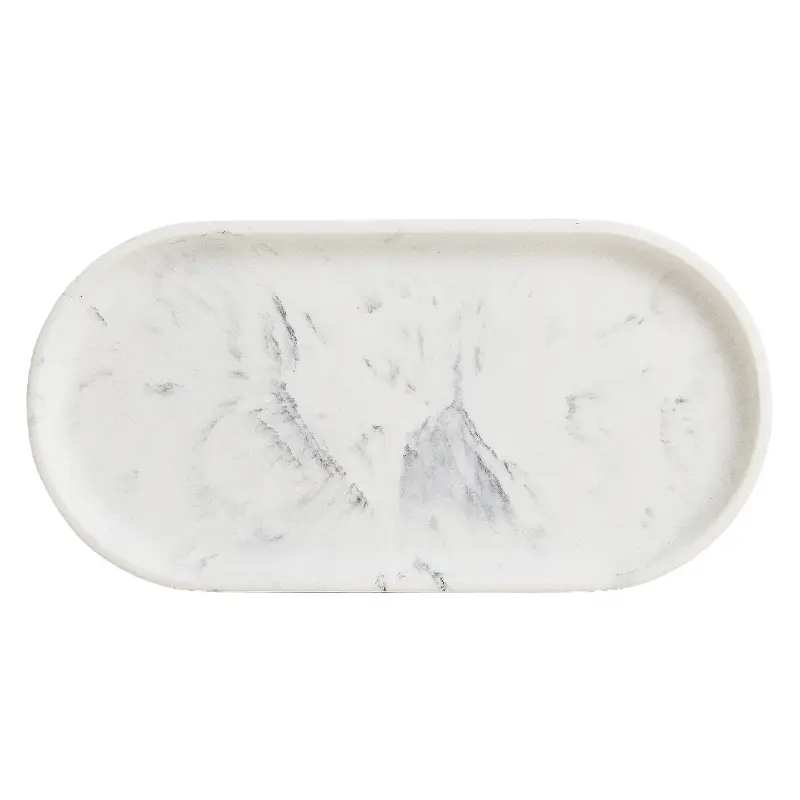 

Поднос для ванной комнаты Zara Home Resin, мрамор