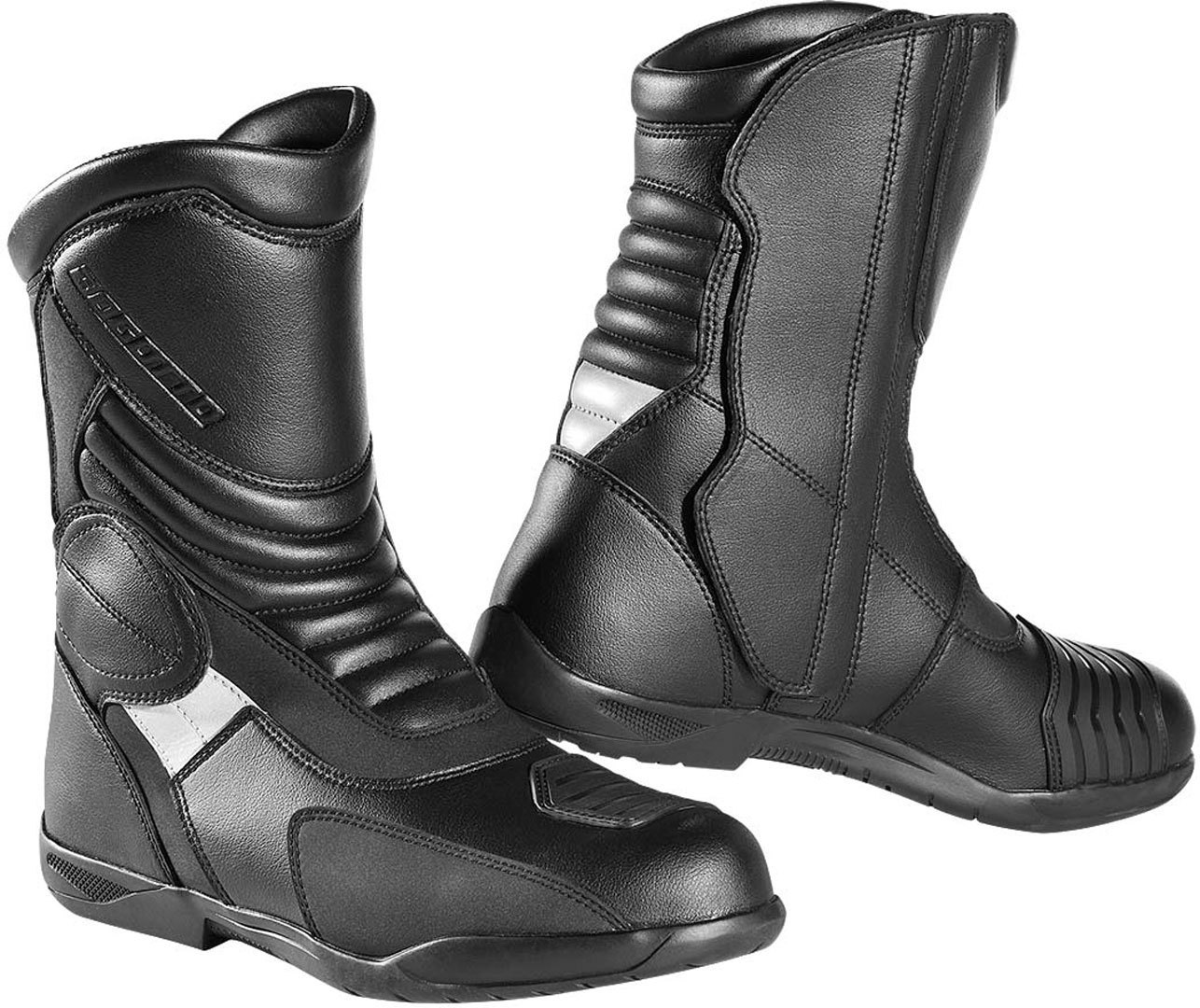 Мотоциклетные ботинки Bogotto Andamos водонепроницаемые, черный мотоциклетные ботинки gamma hugo черный