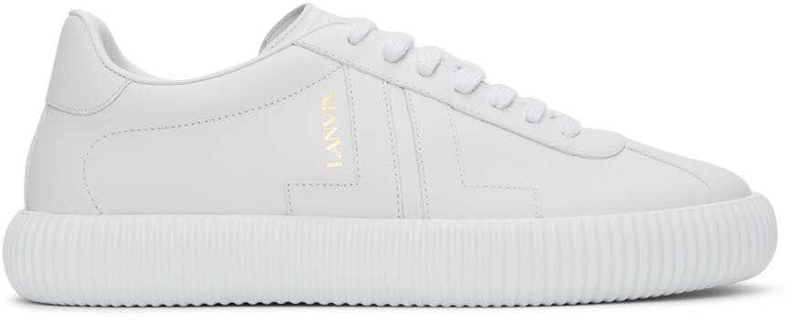 

Белые кроссовки \Глен\"" Lanvin