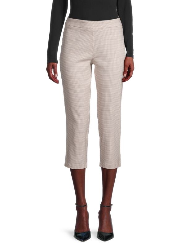 

Брюки Nanette Nanette Lepore в клетку, светло-бежевый