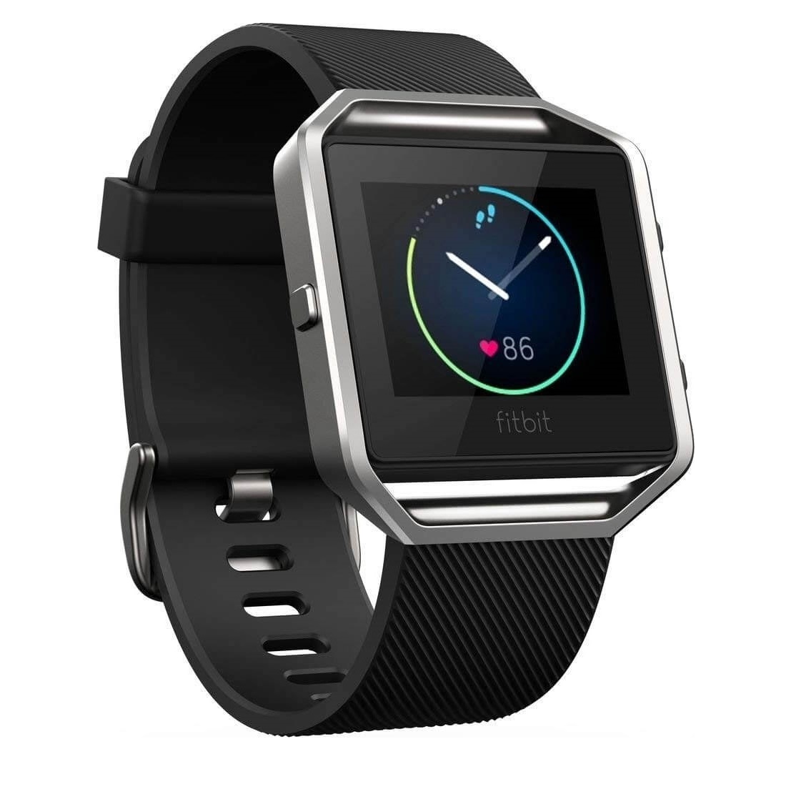 Умные часы Fitbit Blaze, серебристый/черный