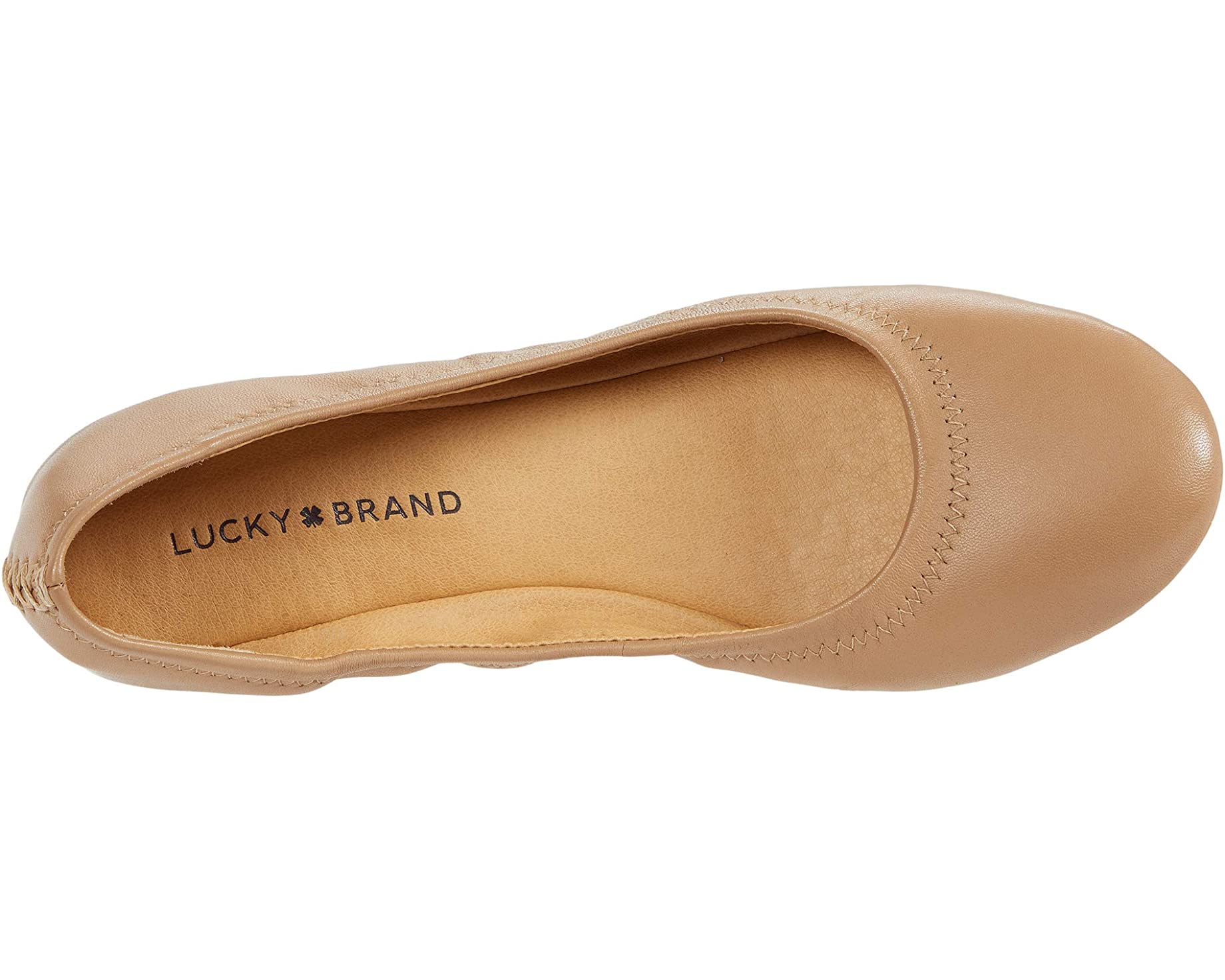 Туфли на плоской подошве Emmie Lucky Brand, бледно-бежевый цена и фото