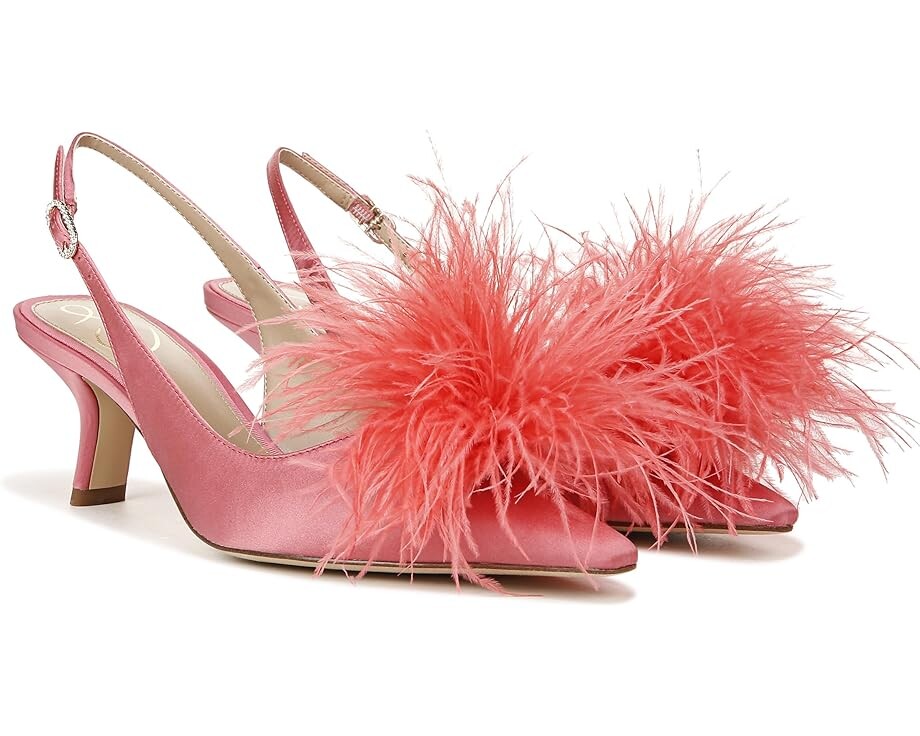 

Туфли Sam Edelman Bianka Feather, цвет Rose Quartz