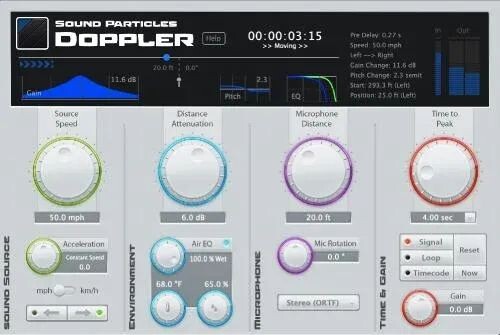 

Плагин Sound Particles Doppler