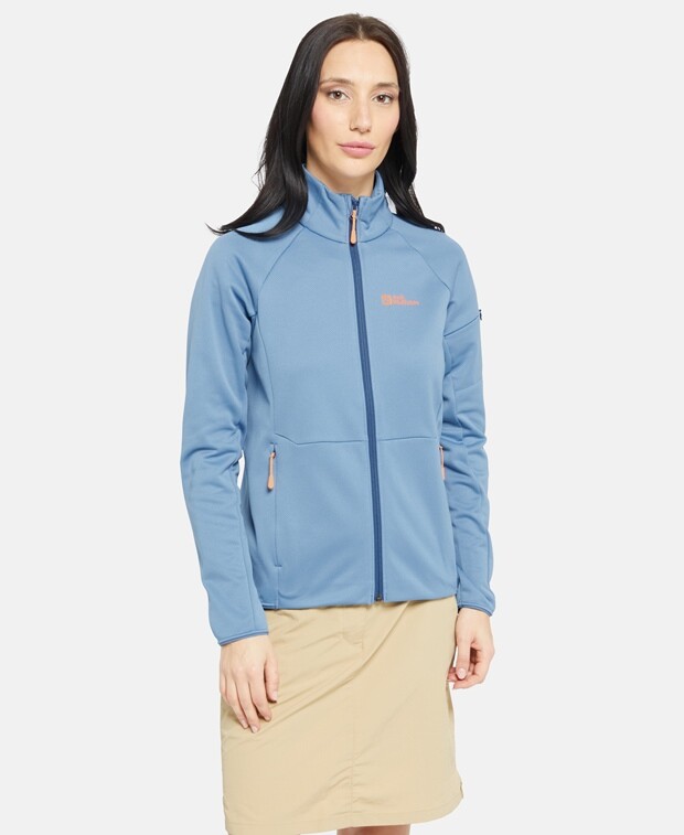 

Куртка из софтшелла Jack Wolfskin, шиферно-синий
