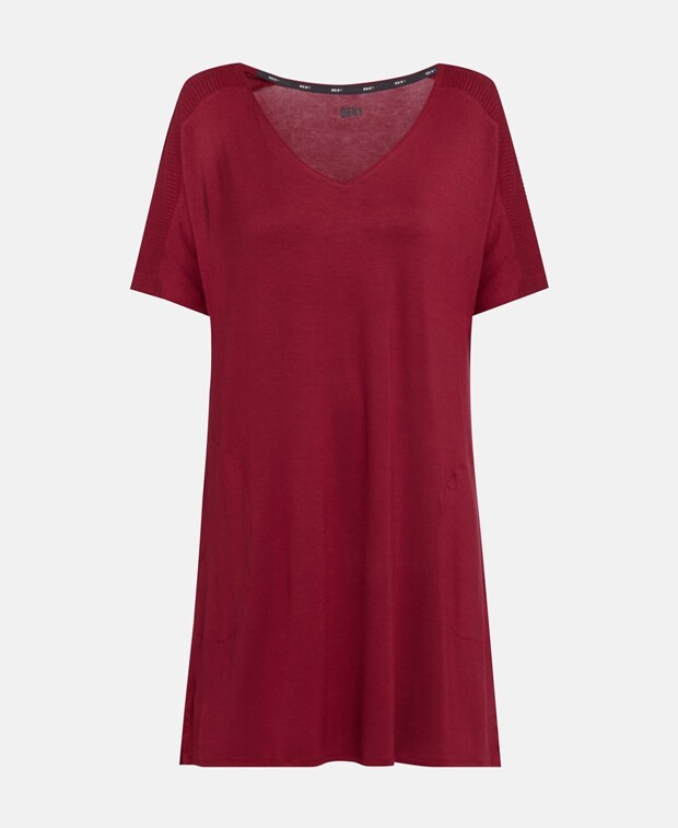 

Ночная рубашка DKNY, бордо