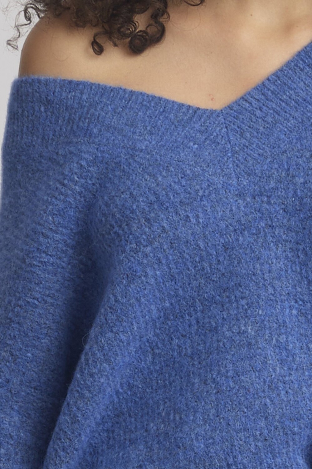 

Джемпер ALPHA V NECK Gestuz, синий
