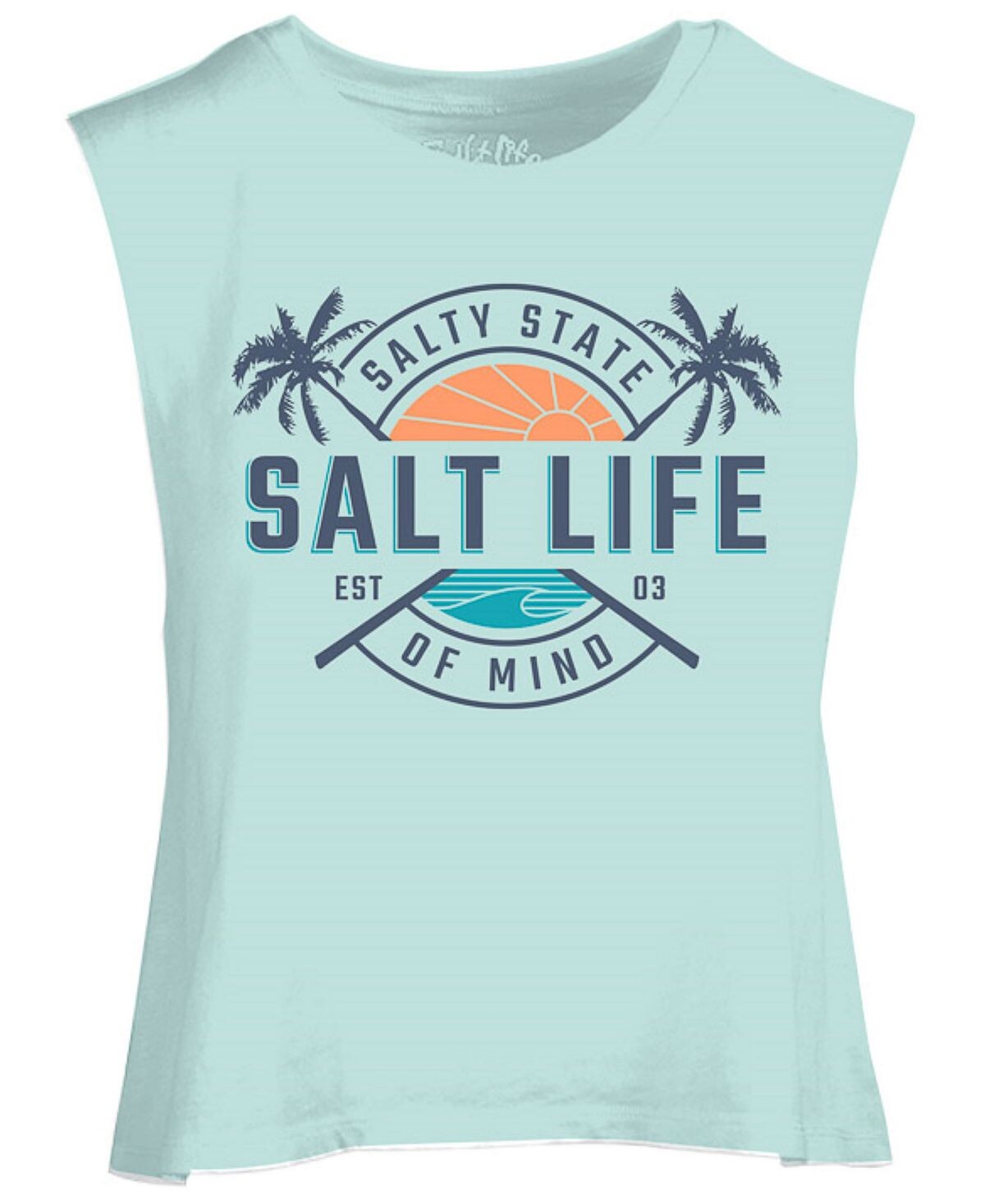 

Женская майка First из легкого мускусного хлопка с рисунком Salt Life