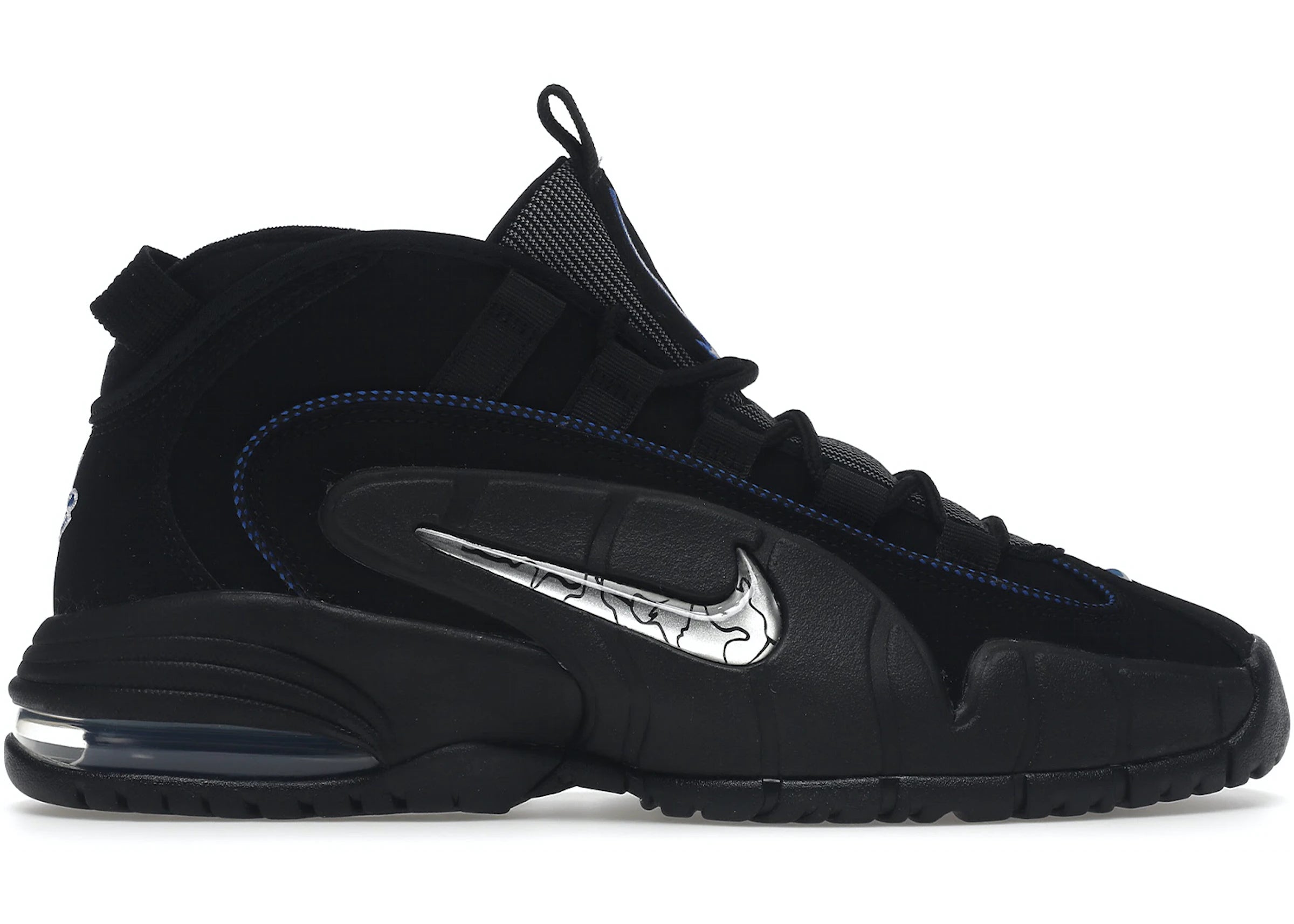 Кроссовки Nike Air Max Penny 1 All-Star, черный кроссовки nike air max penny 1 all star 2022 черный
