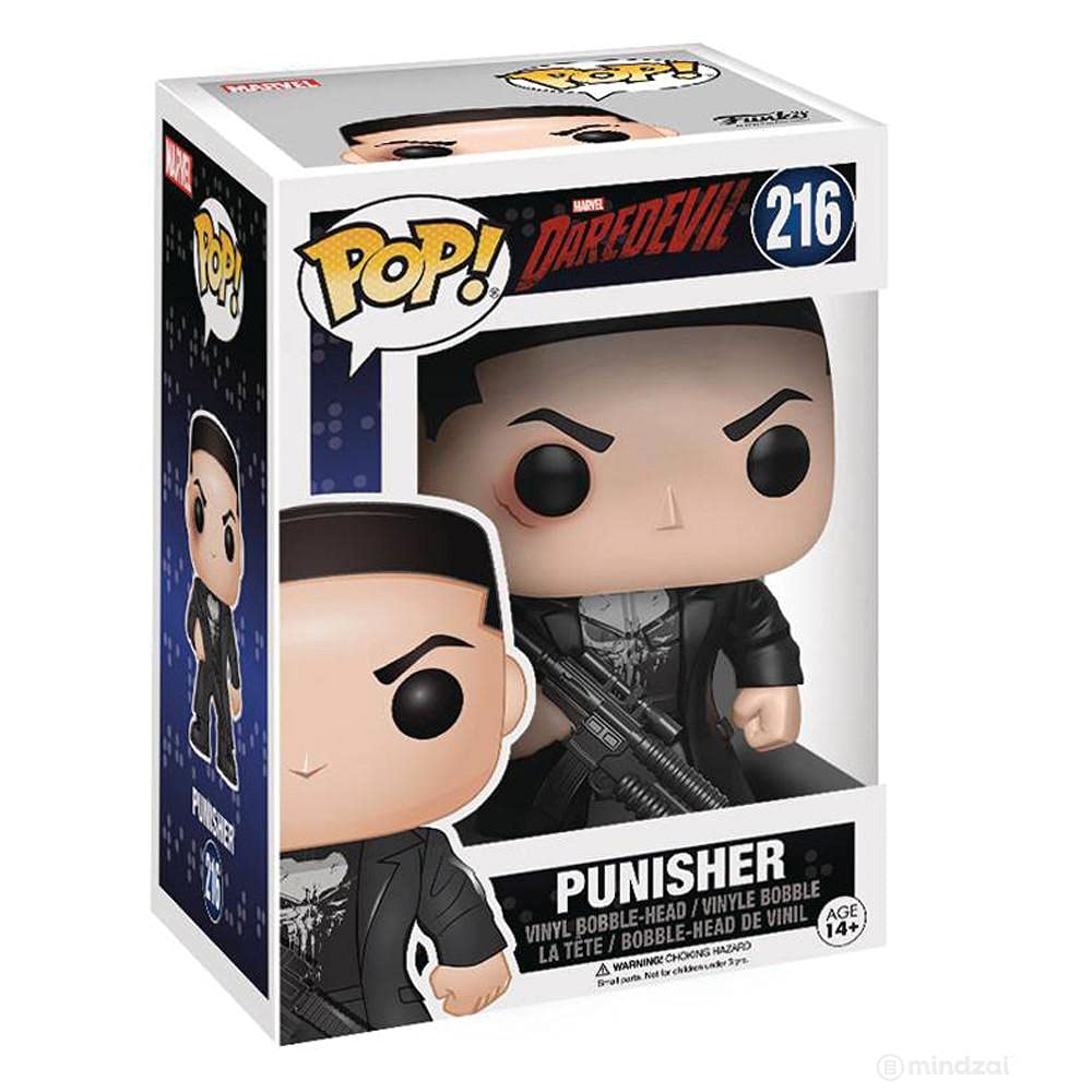 Фигурка Funko POP! Marvel: Netflix Daredevil - Punisher (Frank Castle) рюкзак funko lf marvel punisher canvas embriodered backpack mvbk0087